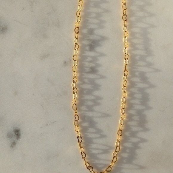 Necklace Heart Chain Adorable Dainty Gold Chain Necklace Waterproof Jewelry - Picture 12 of 12